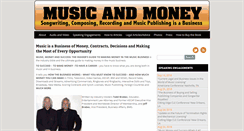 Desktop Screenshot of musicandmoney.com